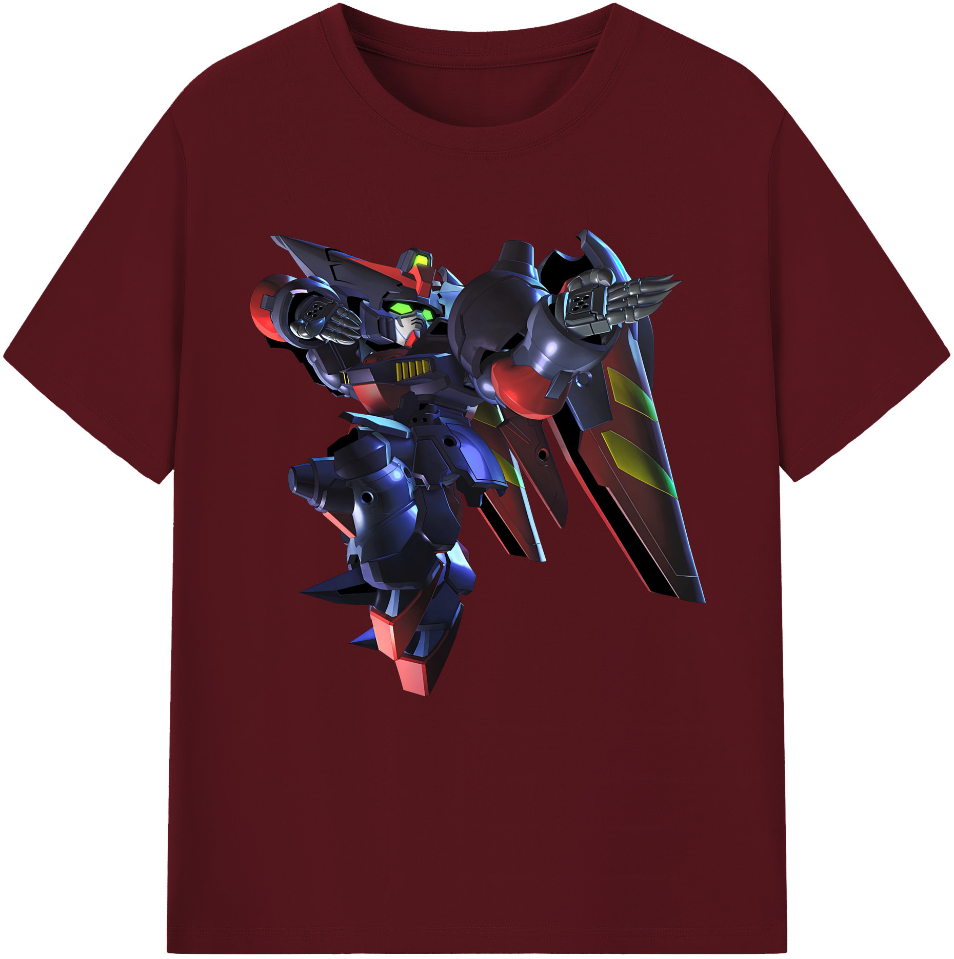 （画像用） 機動戦士ガンダム Mobile Suit Gundam 綿100％半袖Tシャツ（フロントプリント）